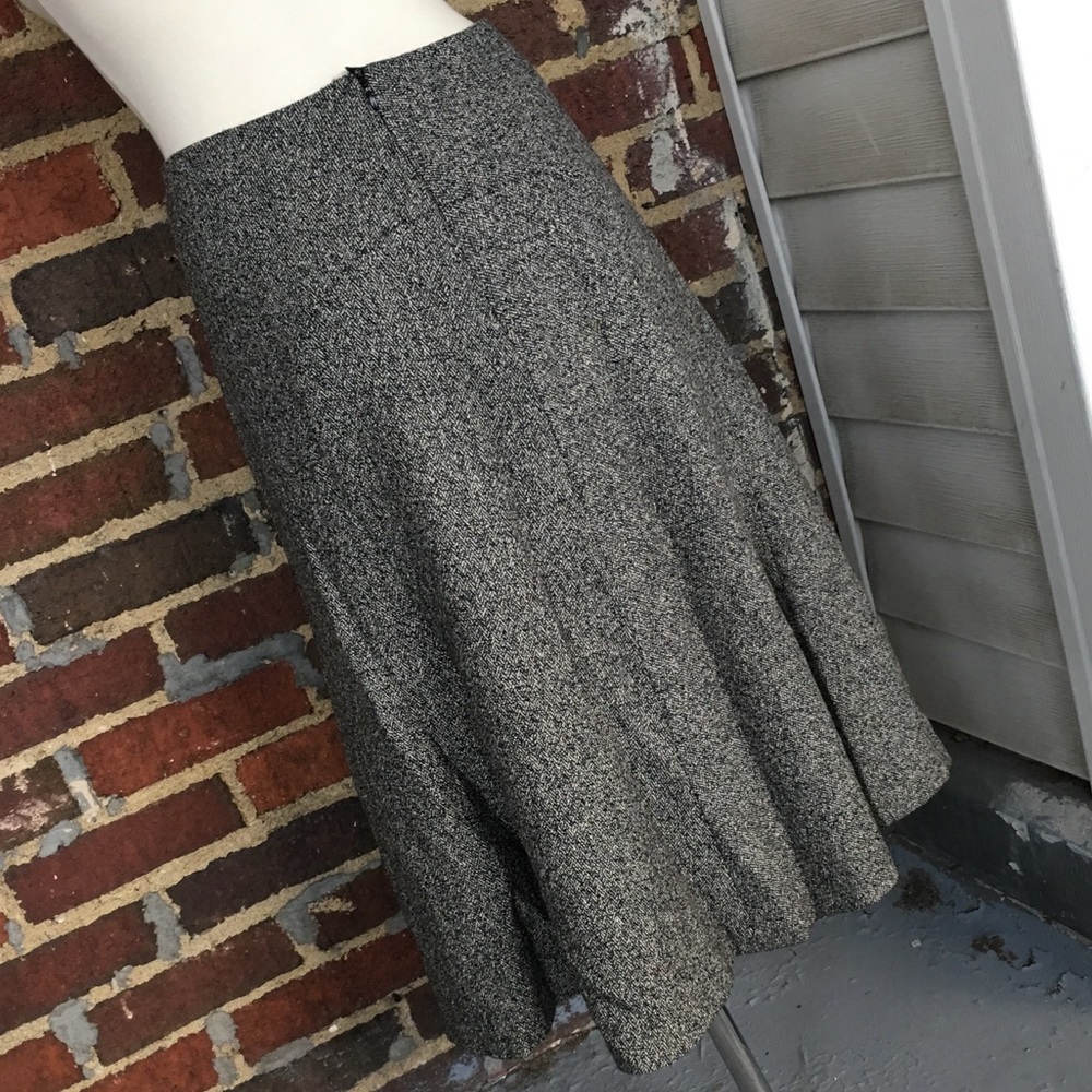 Talbots Size 4 Petite Retro Flared Skirt